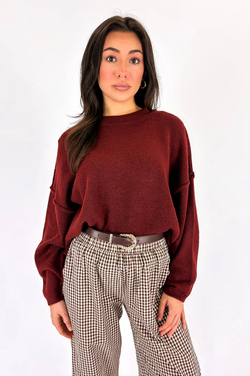 Cozy Midnights Oversized Sweater