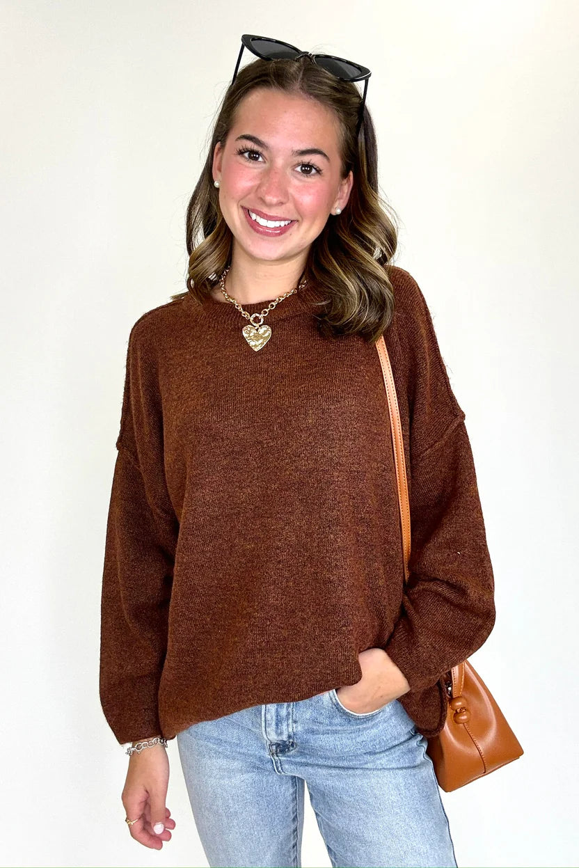 Cozy Midnights Oversized Sweater
