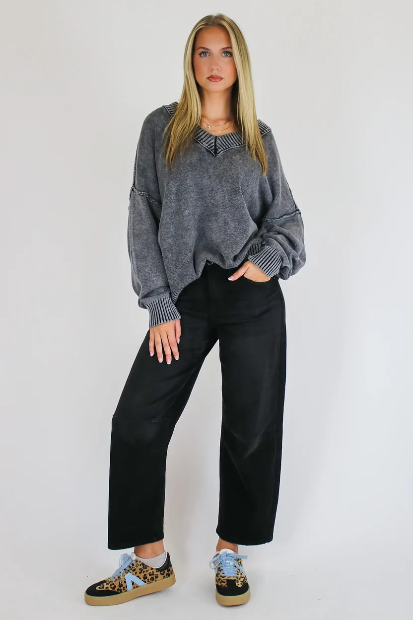 The Easy Edge V-Neck Sweater