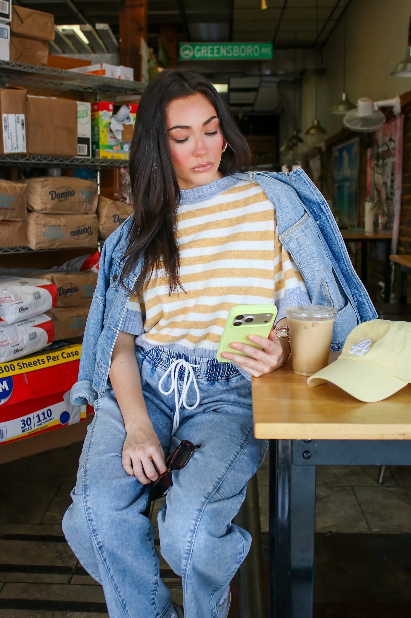 The Wren Striped Sweater