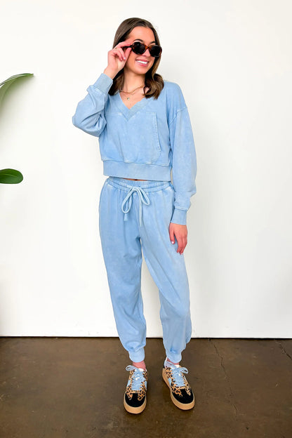 Urban Ease Mineral Washed Joggers