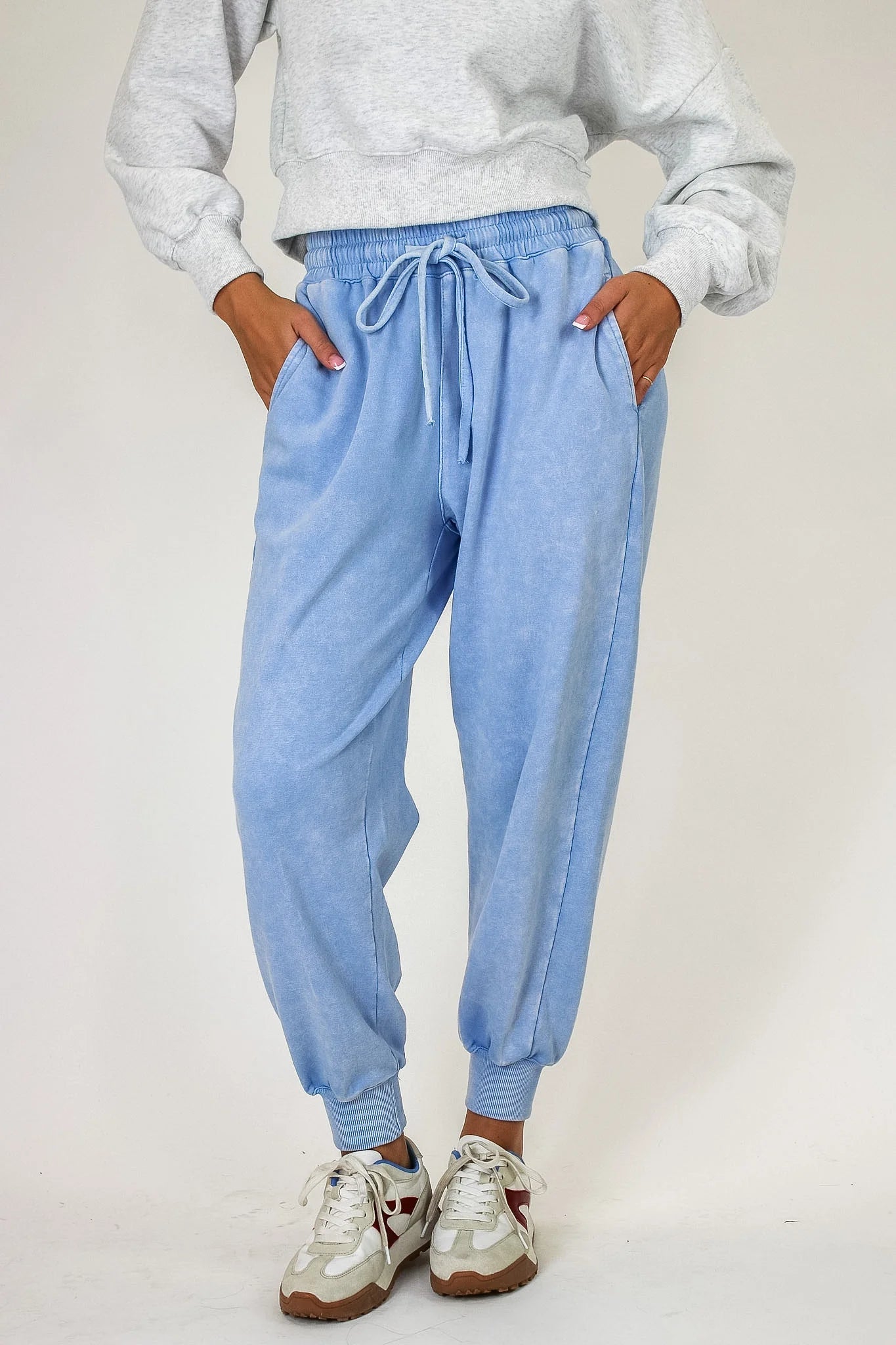 Urban Ease Mineral Washed Joggers