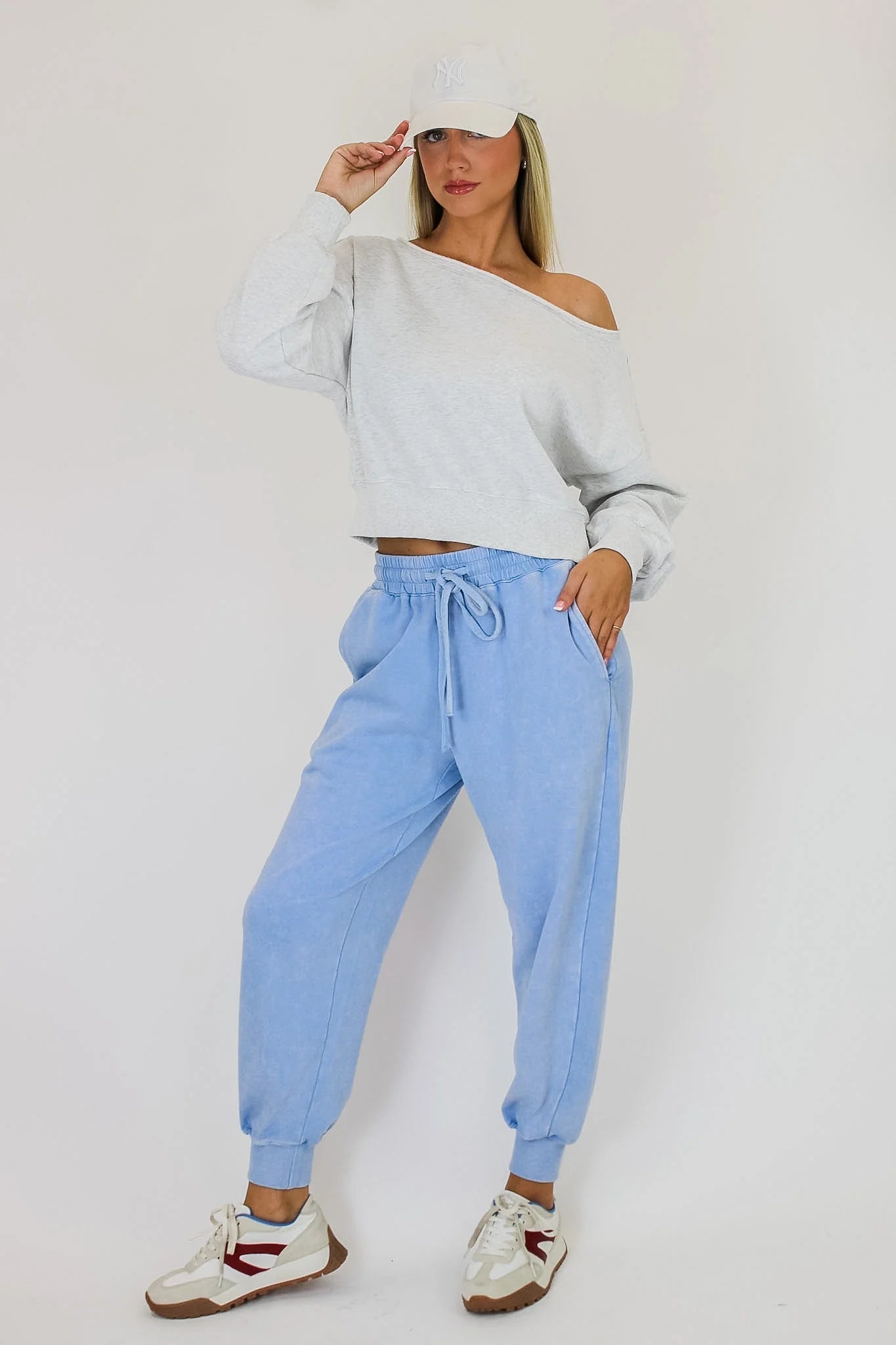 Urban Ease Mineral Washed Joggers