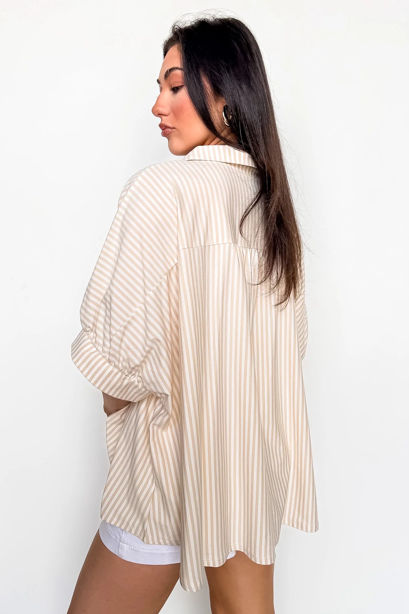 Willow Striped Oversized Top
